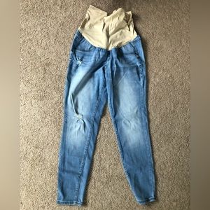 Aglow maternity skinny jeans size large